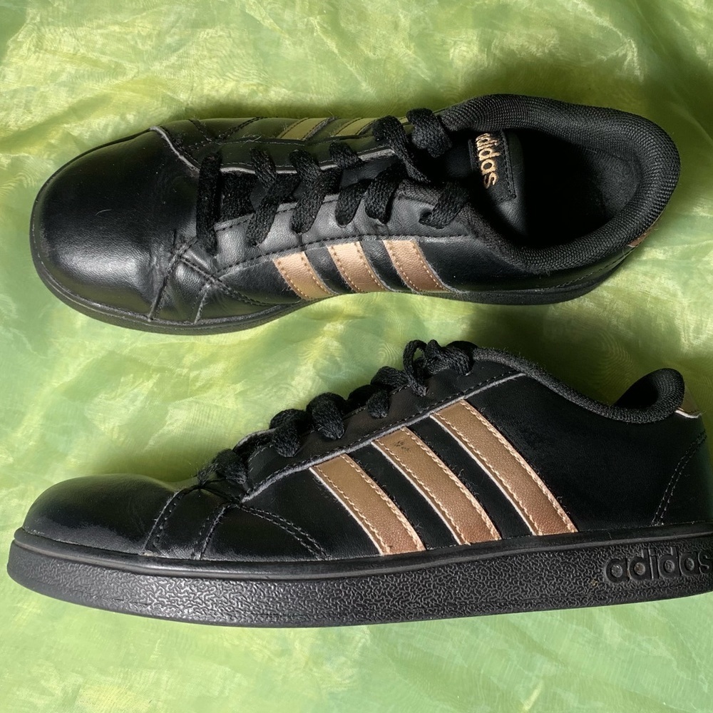 Adidas Baseline K Black/Copper Sneakers - Picture 7 of 7